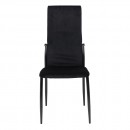 Стул DENVER, черный велюр HLR-66/черный